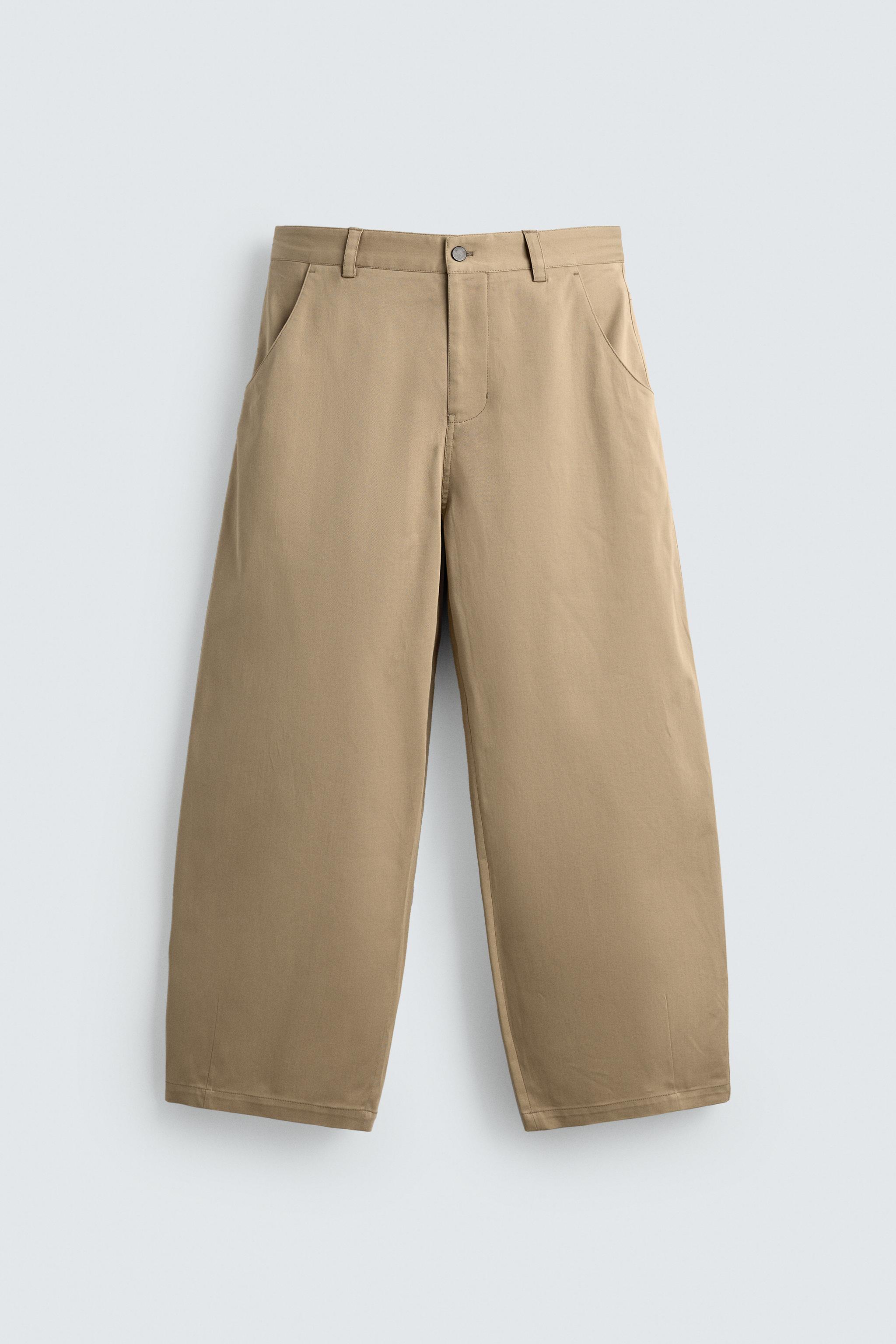 PANTALON WIDE FIT CROPPED